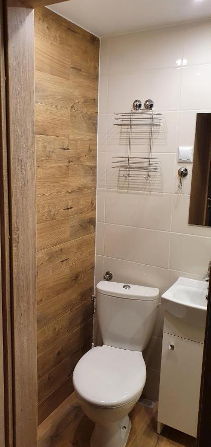 Ferienwohnung Wczasy U Miry Großmöllen Exterior foto