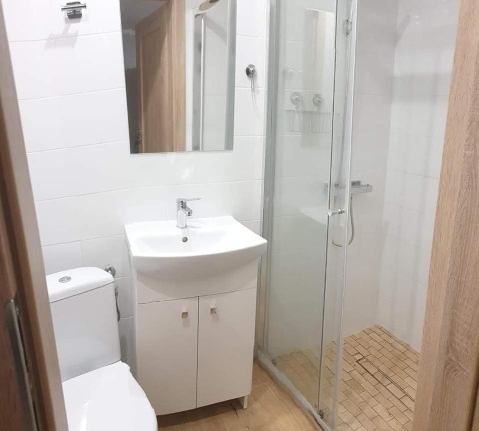 Ferienwohnung Wczasy U Miry Großmöllen Zimmer foto